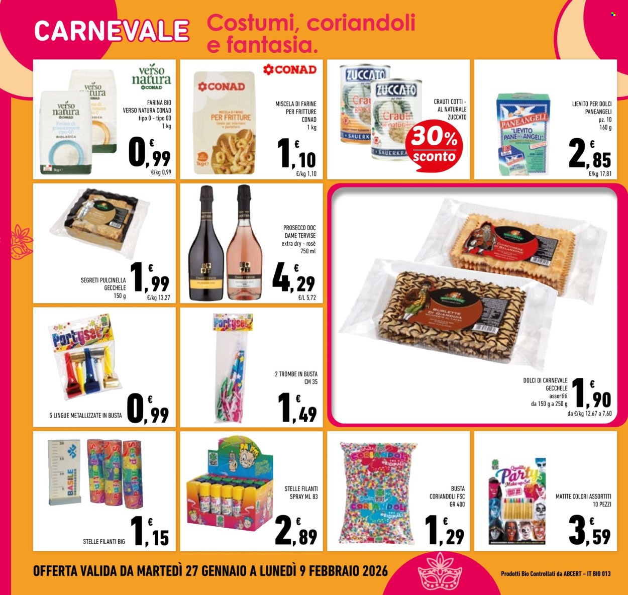 Volantino Conad - 27/1/2026 - 9/2/2026. Pagina 16