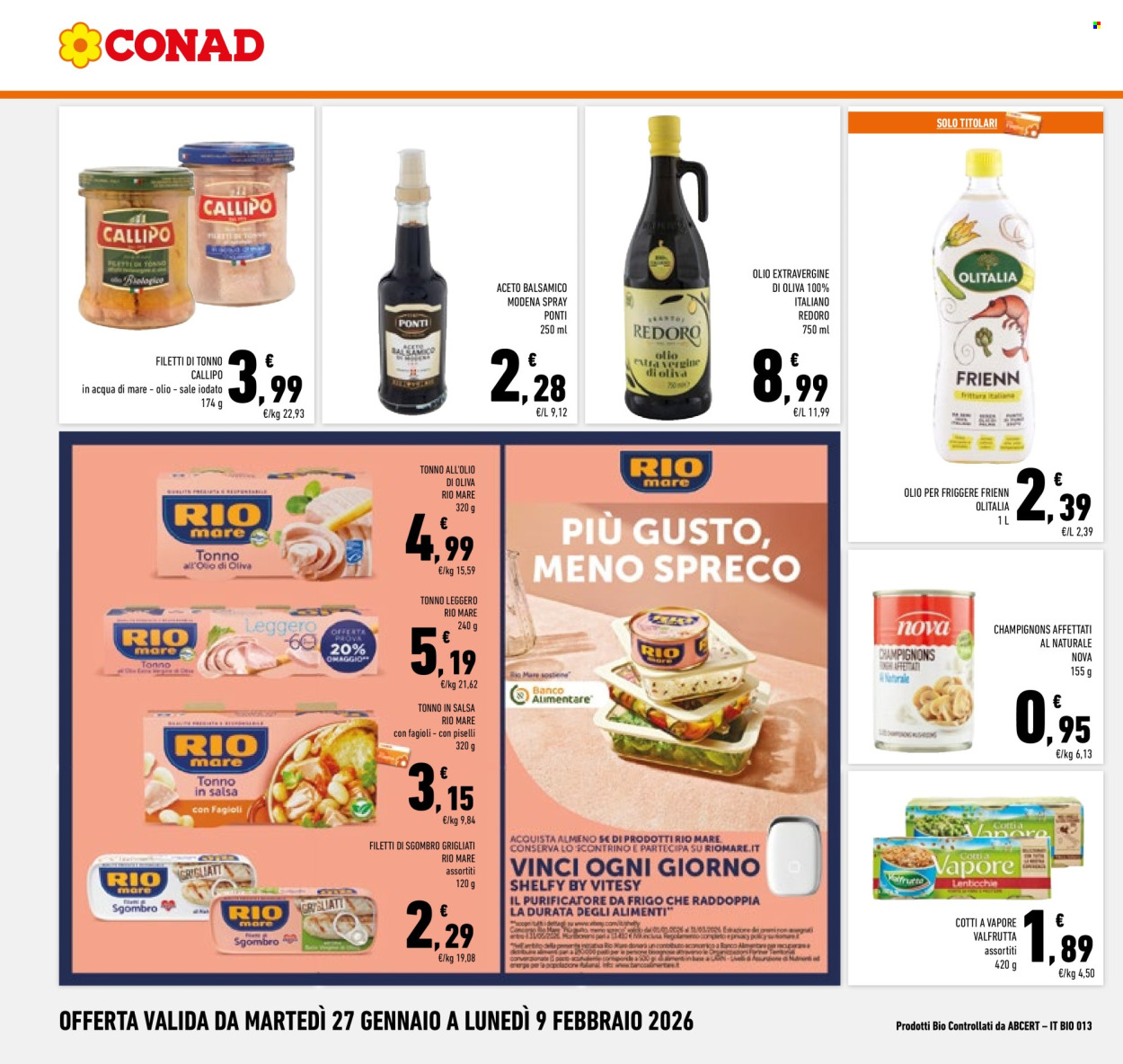 Volantino Conad - 27/1/2026 - 9/2/2026. Pagina 18