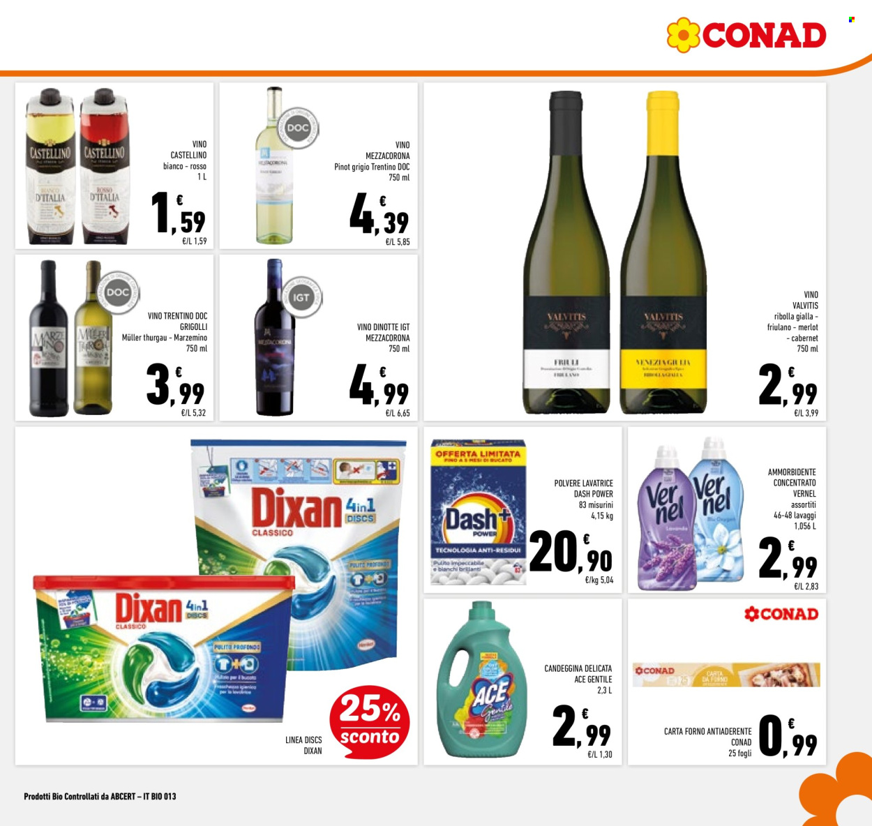 Volantino Conad - 27/1/2026 - 9/2/2026. Pagina 25