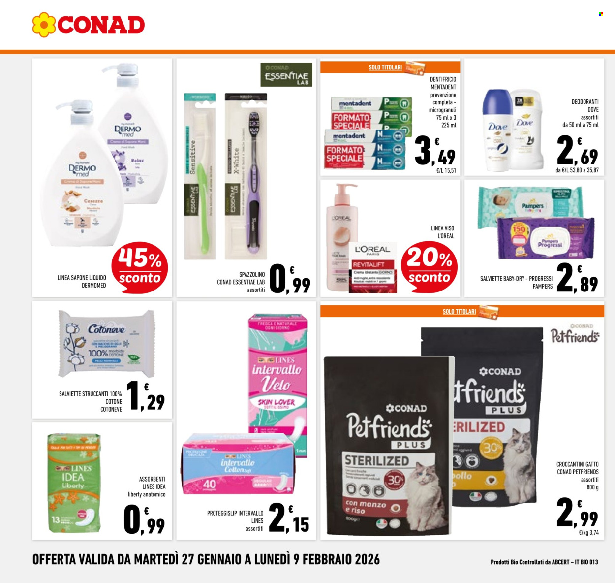 Volantino Conad - 27/1/2026 - 9/2/2026. Pagina 26