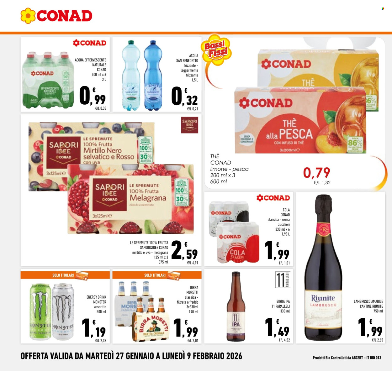 Volantino Conad - 27/1/2026 - 9/2/2026. Pagina 24