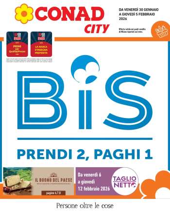 Volantino Conad City - 30/1/2026 - 5/2/2026.