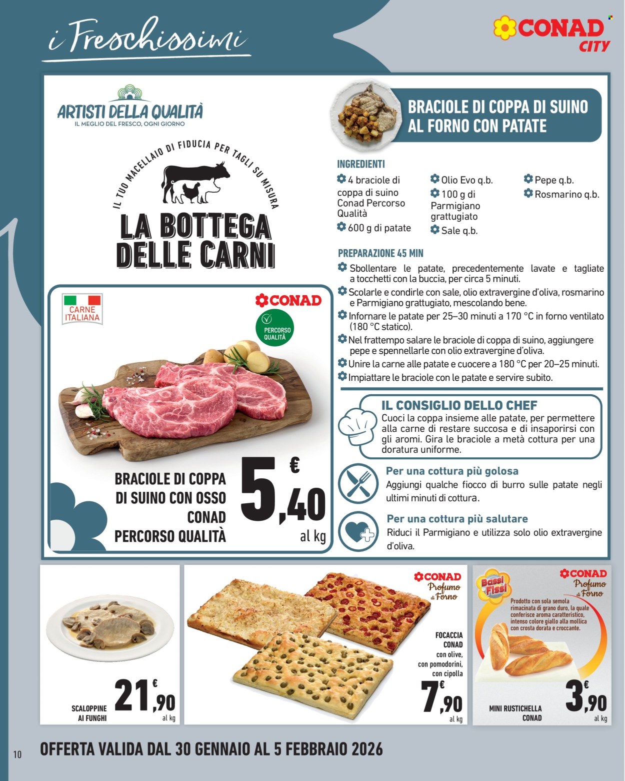 Volantino Conad City - 30/1/2026 - 5/2/2026. Pagina 10