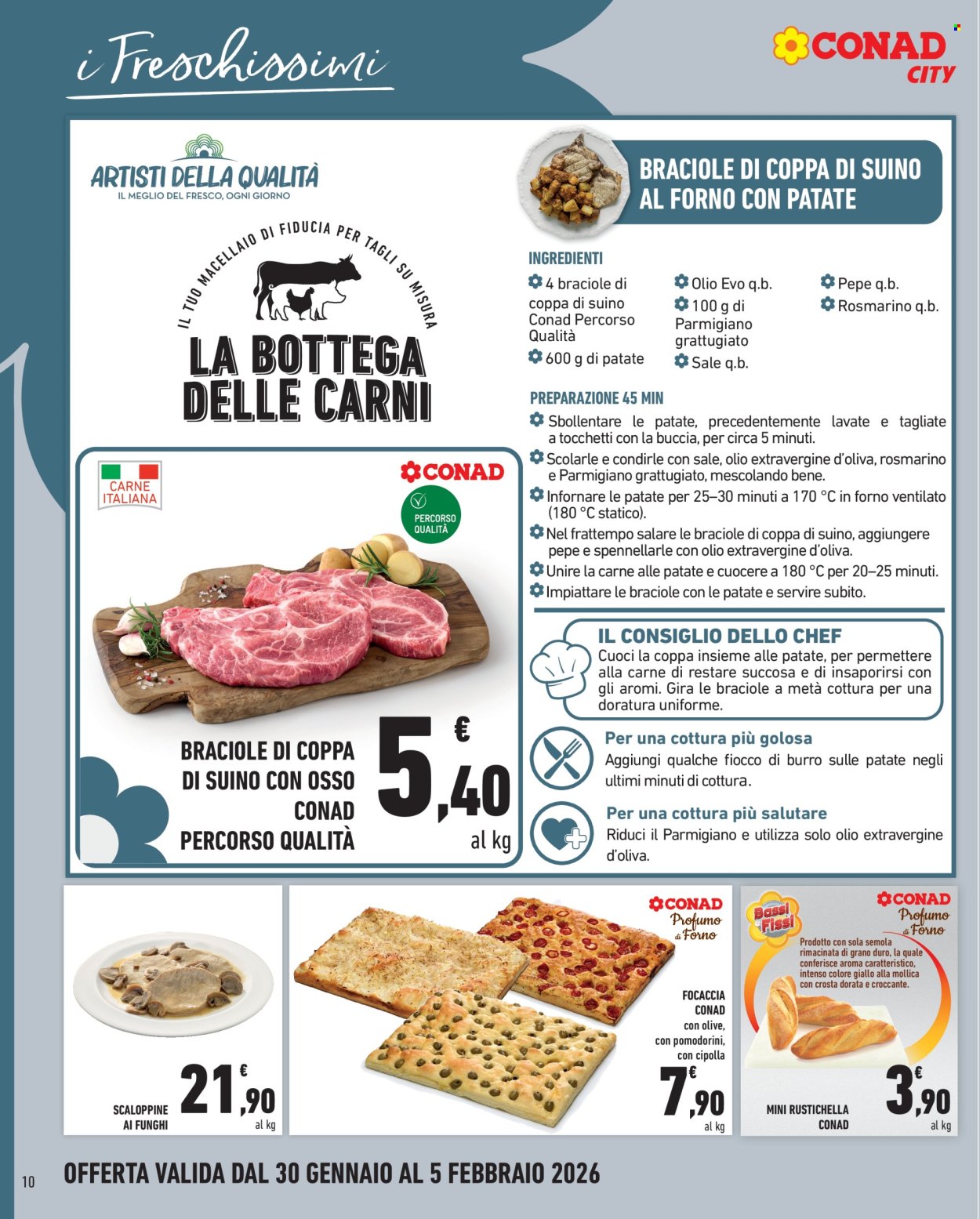 Volantino Conad City - 30/1/2026 - 5/2/2026. Pagina 10