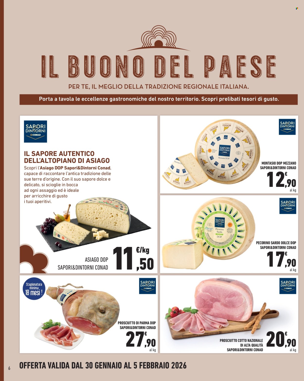 Volantino Conad City - 30/1/2026 - 5/2/2026. Pagina 6