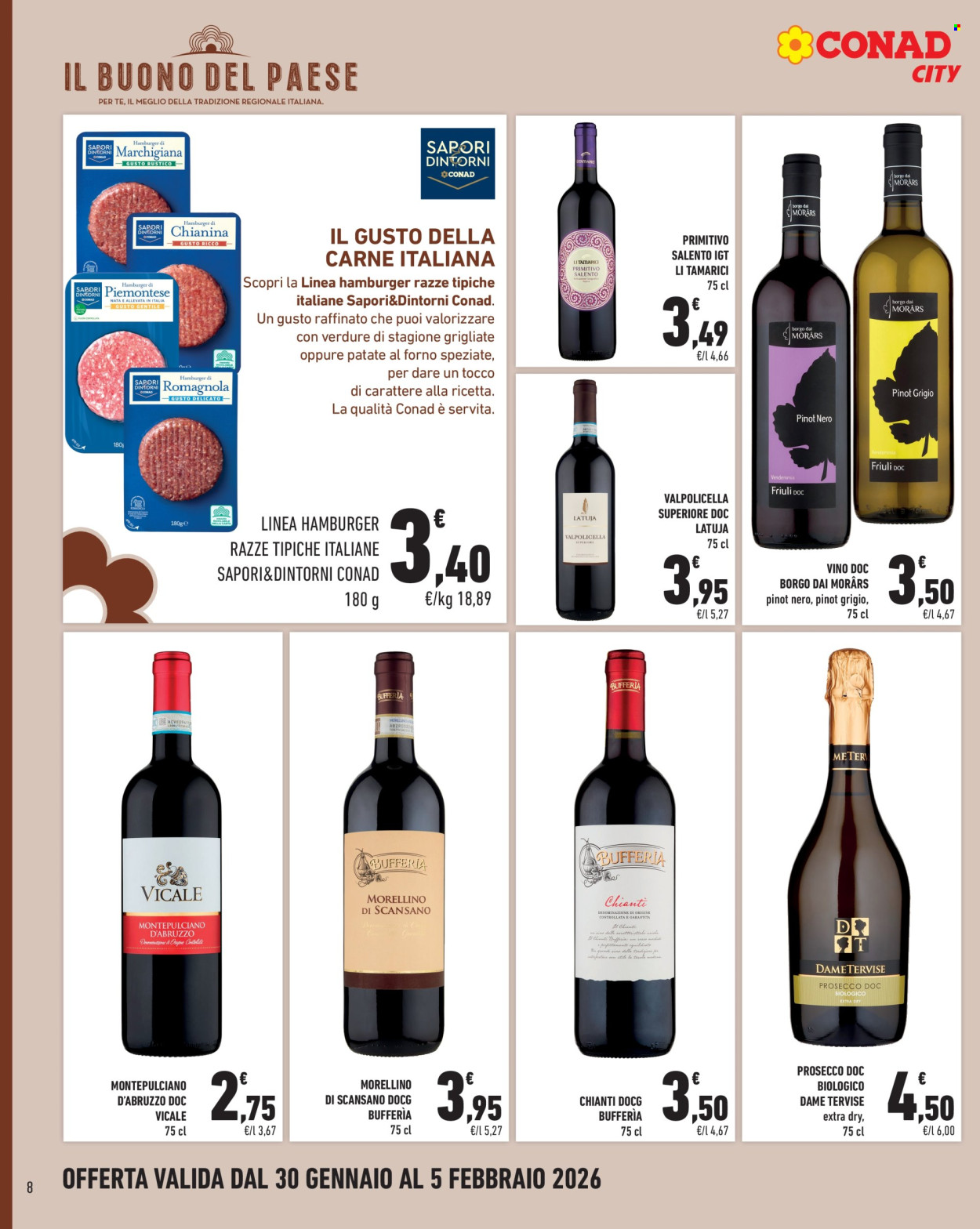 Volantino Conad City - 30/1/2026 - 5/2/2026. Pagina 8