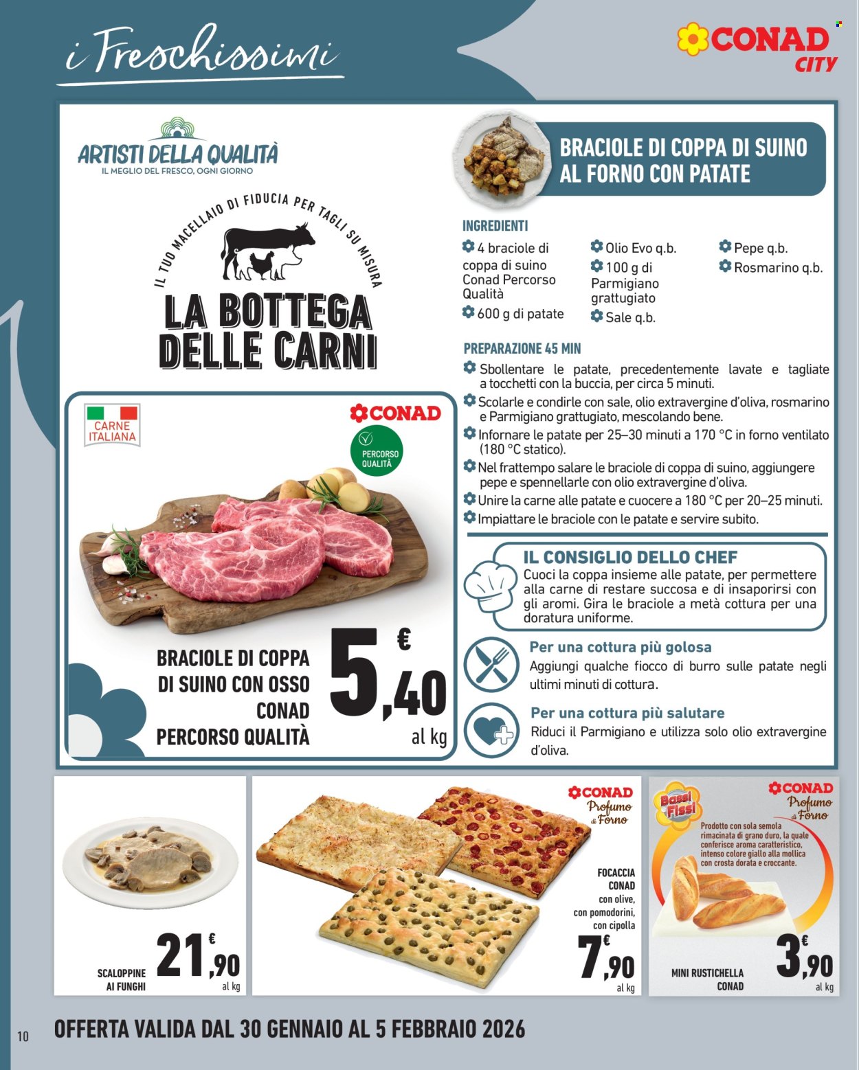 Volantino Conad - 30/1/2026 - 5/2/2026. Pagina 10