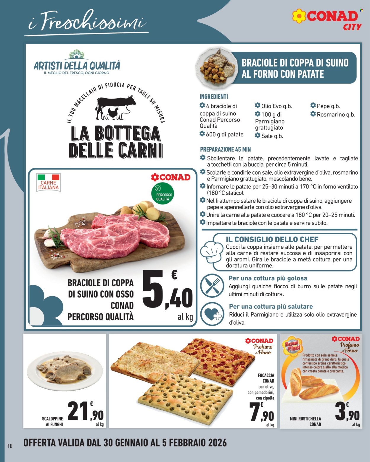 Volantino Conad City - 30/1/2026 - 5/2/2026. Pagina 10