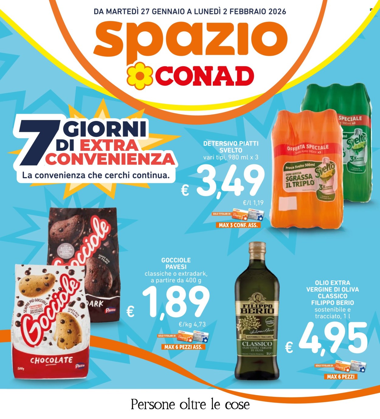 Volantino Spazio Conad - 27/1/2026 - 2/2/2026. Pagina 1