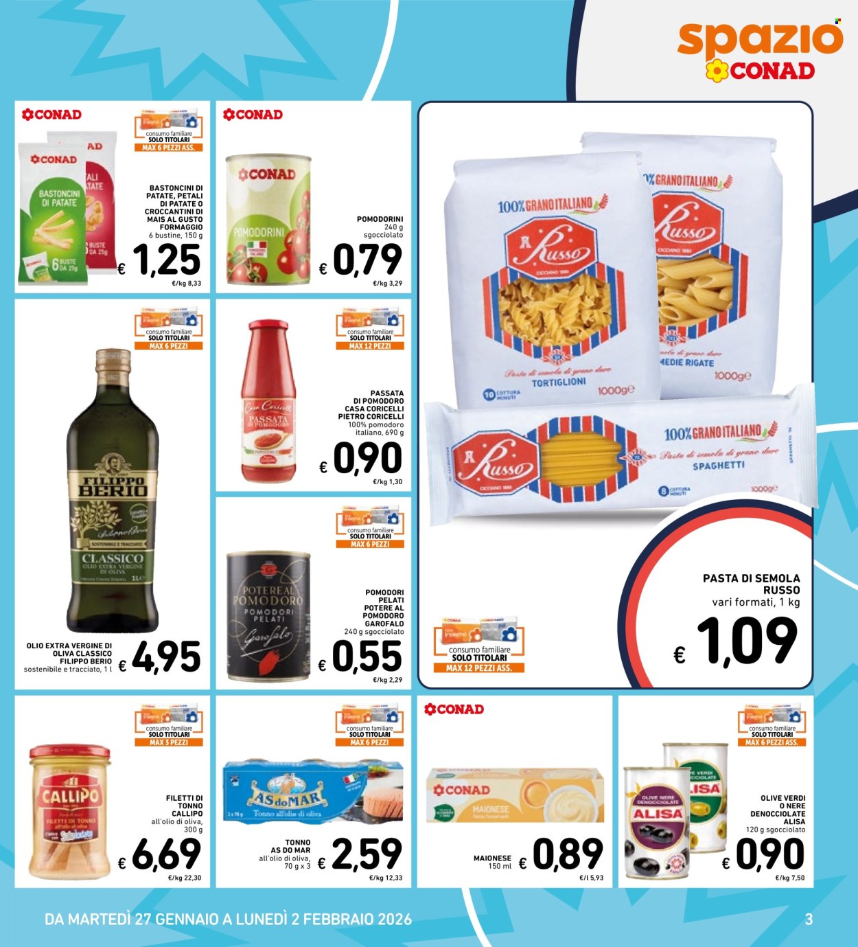 Volantino Spazio Conad - 27/1/2026 - 2/2/2026. Pagina 3