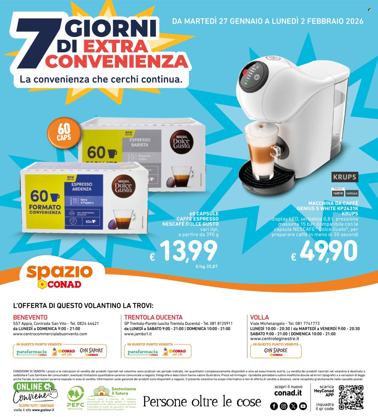 Volantino Spazio Conad - 27/1/2026 - 2/2/2026. Pagina 12