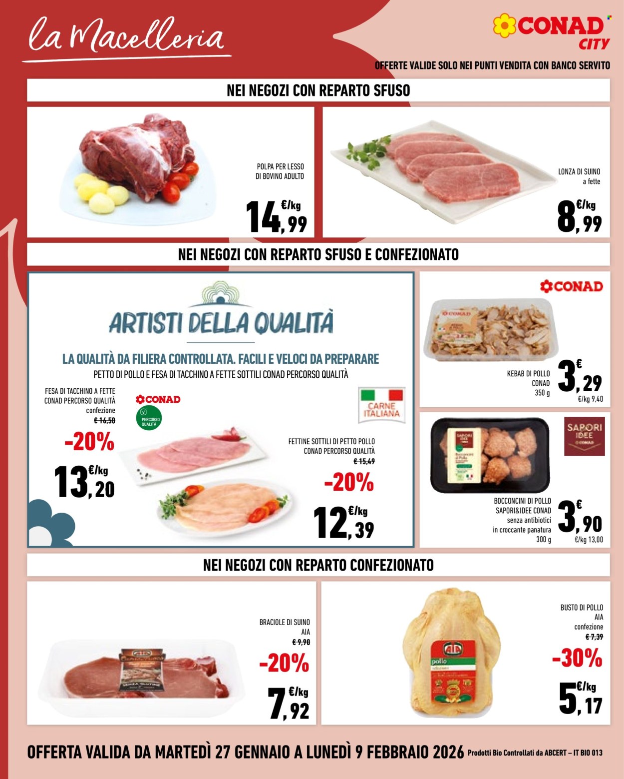 Volantino Conad - 27/1/2026 - 9/2/2026. Pagina 4
