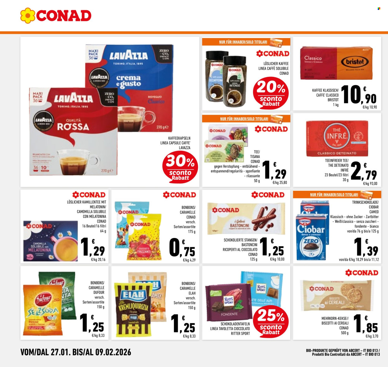 Volantino Conad - 27/1/2026 - 9/2/2026. Pagina 20