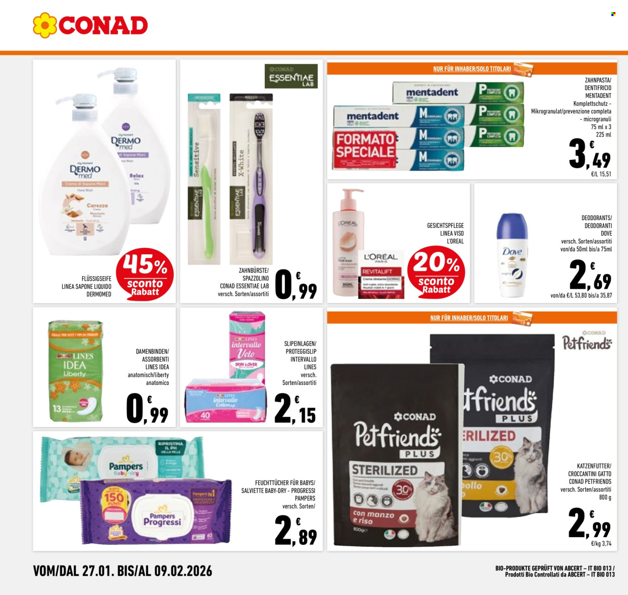 Volantino Conad - 27/1/2026 - 9/2/2026. Pagina 26