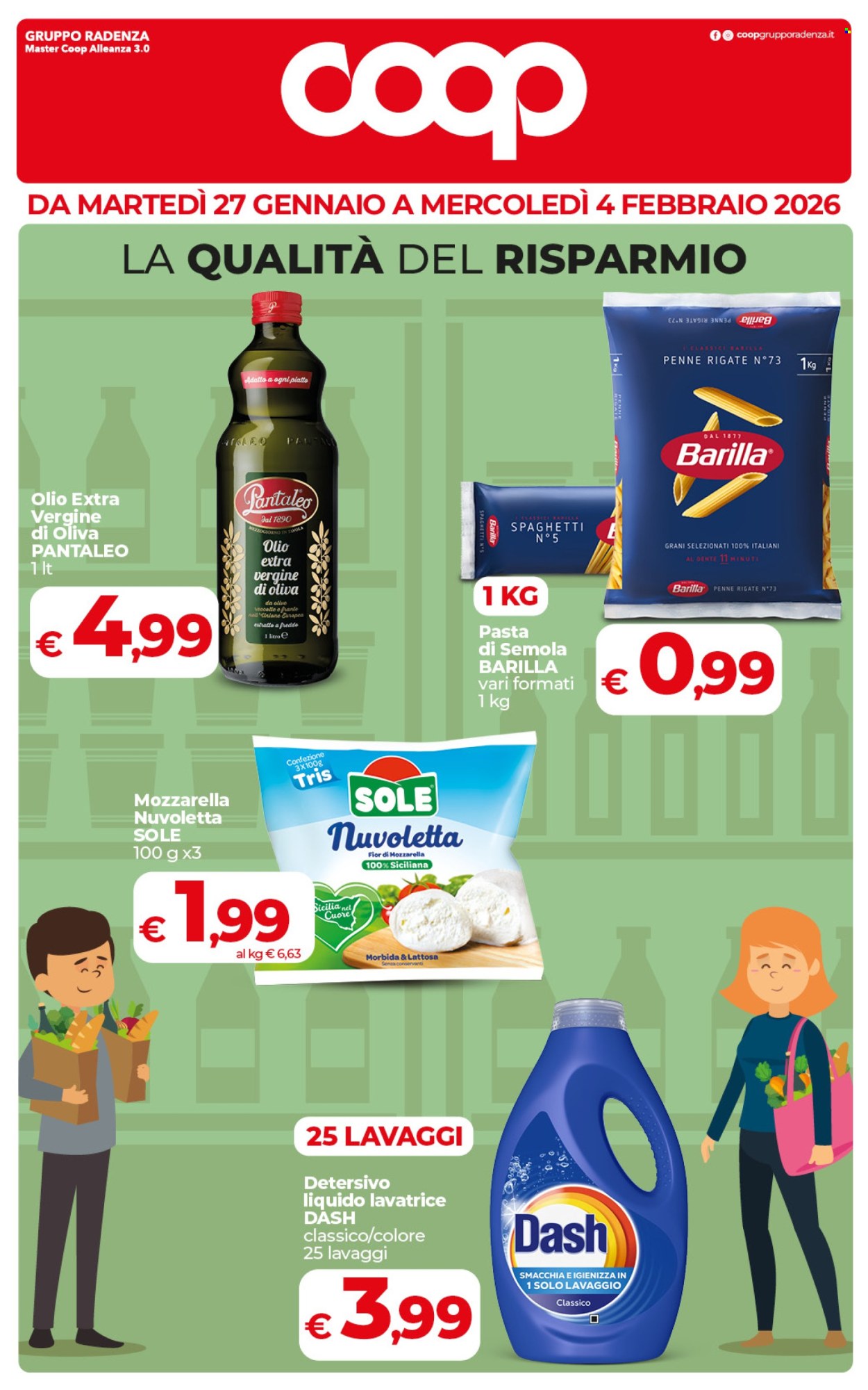 Volantino Coop - 27/1/2026 - 4/2/2026. Pagina 1