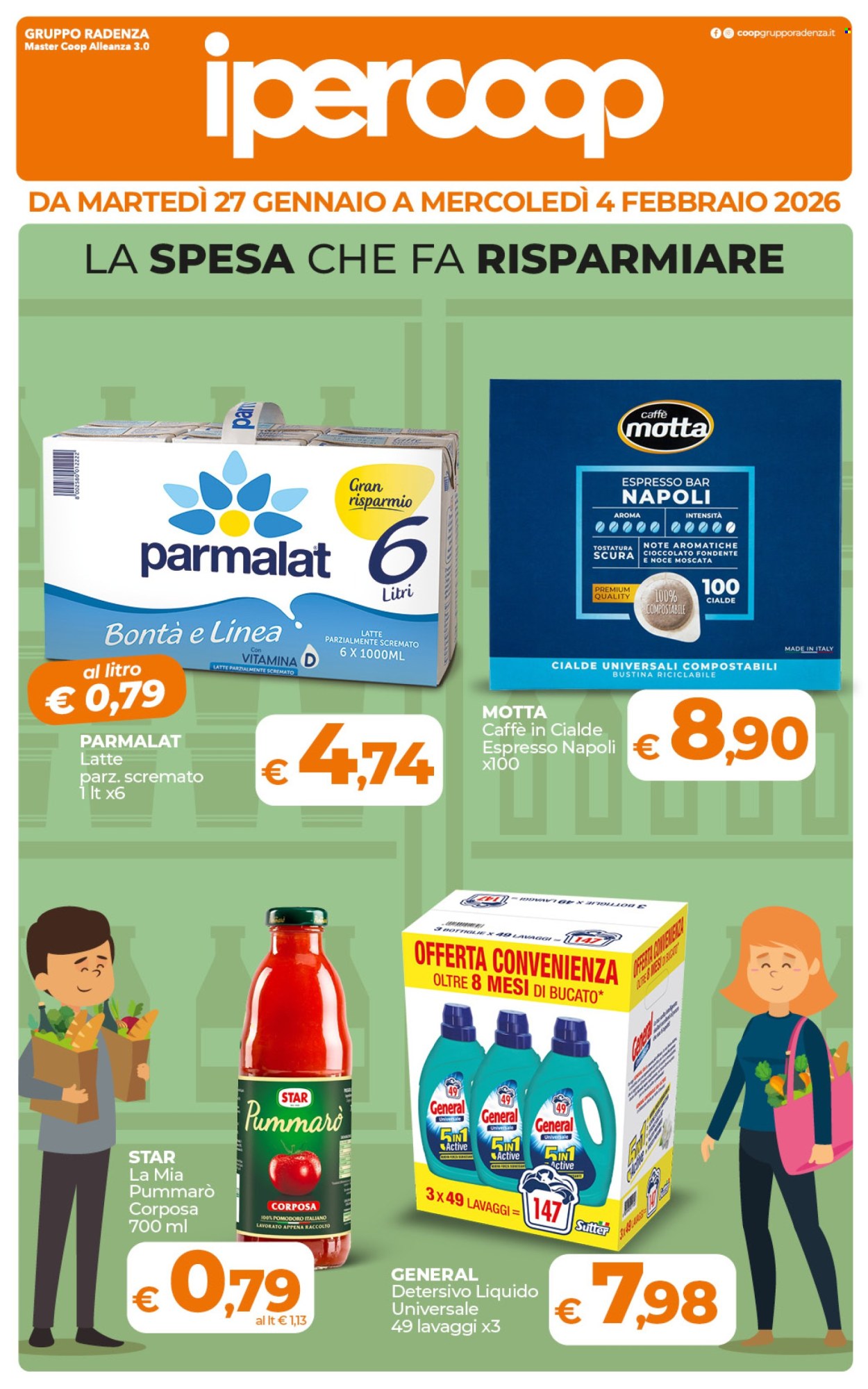 Volantino Coop - 27/1/2026 - 4/2/2026. Pagina 1