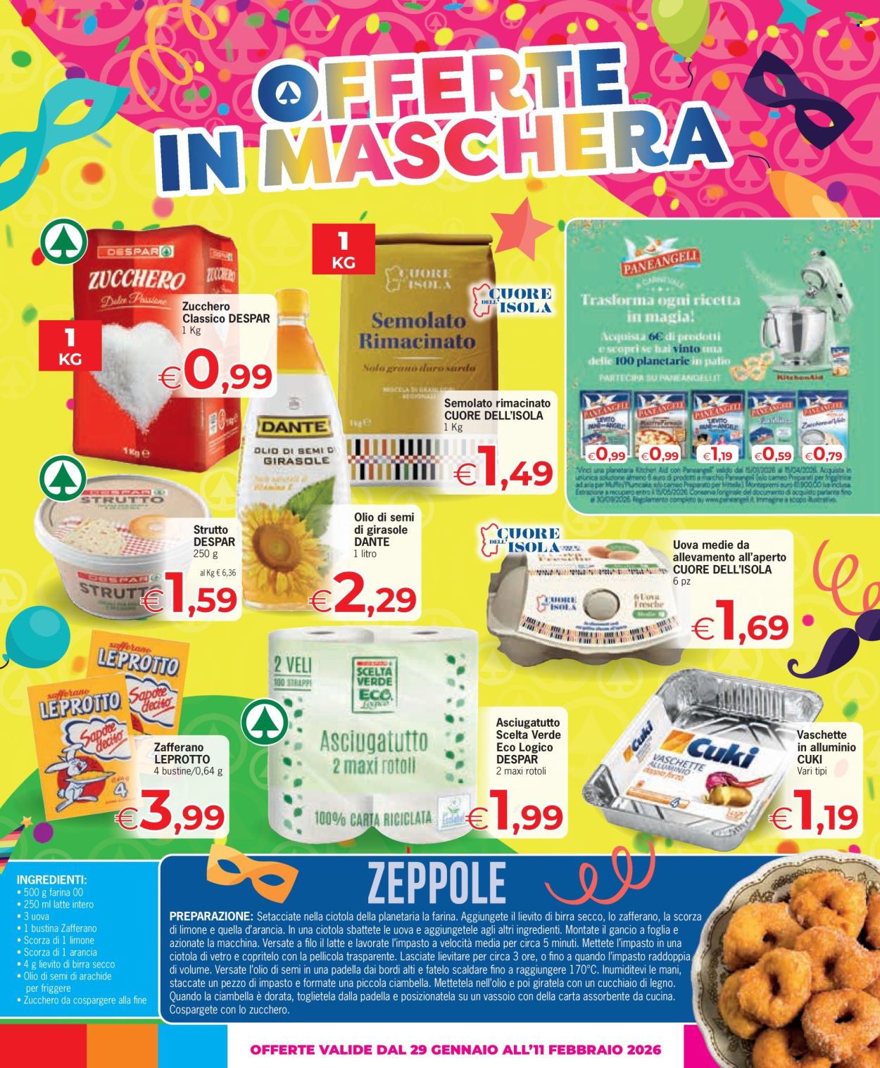 Volantino Despar - 29/1/2026 - 11/2/2026. Pagina 11