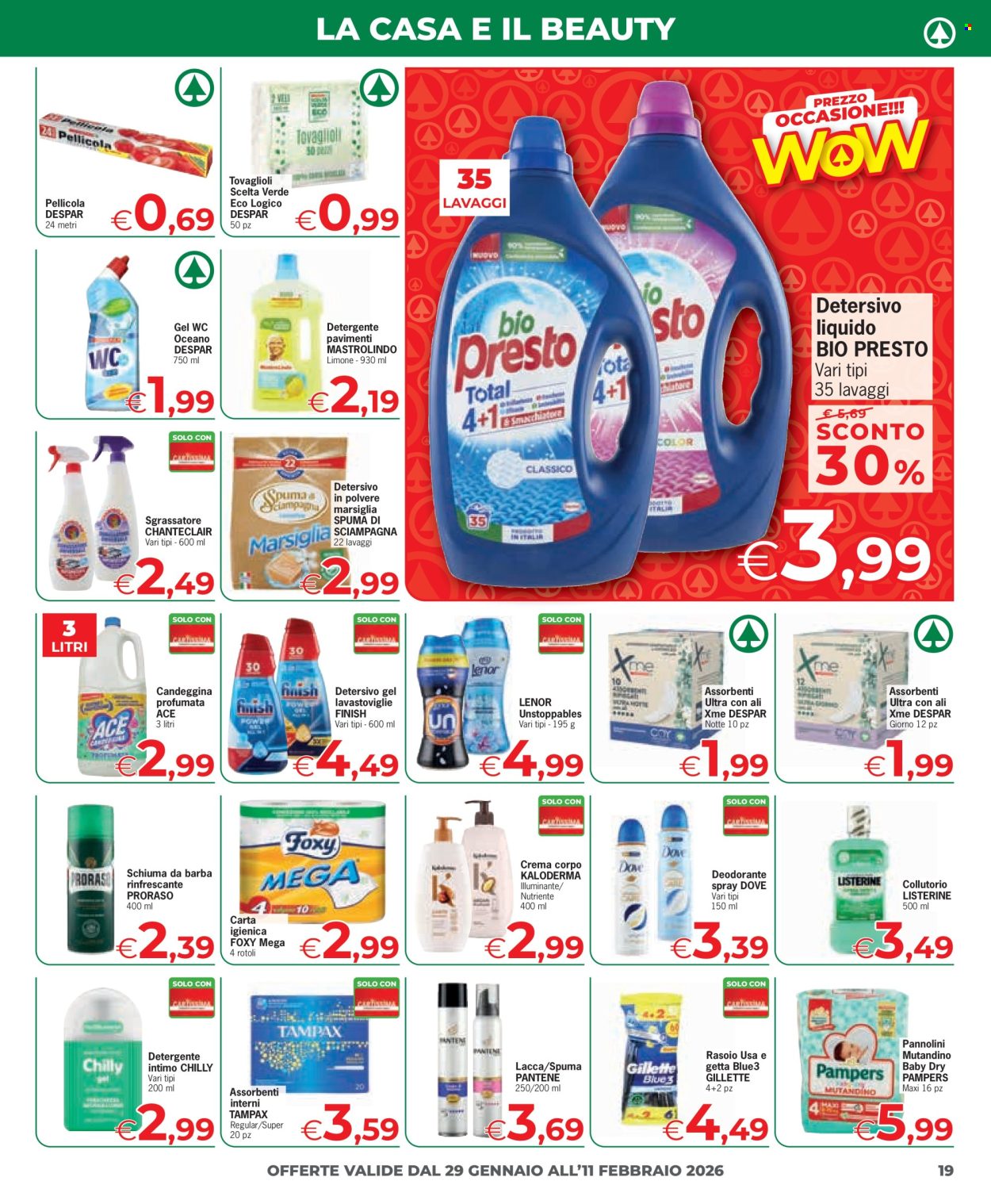 Volantino Despar - 29/1/2026 - 11/2/2026. Pagina 19