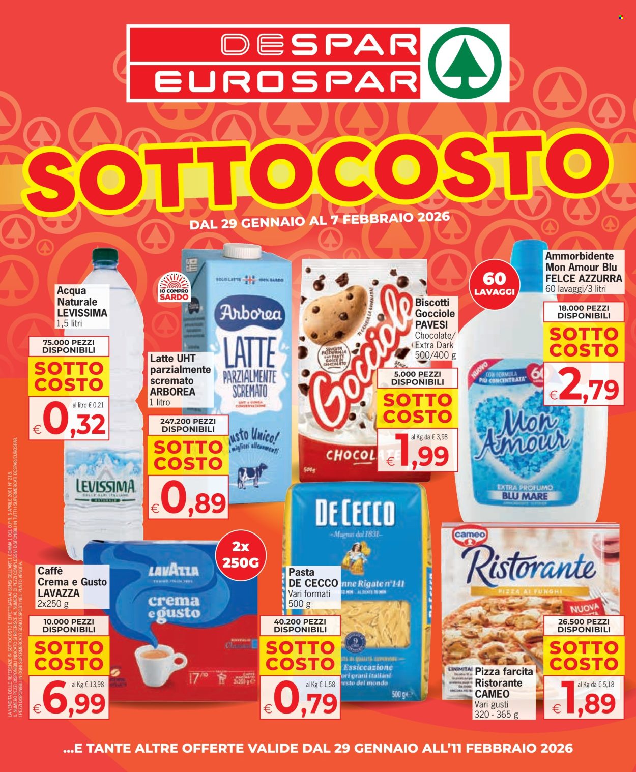 Volantino Despar - 29/1/2026 - 11/2/2026. Pagina 1