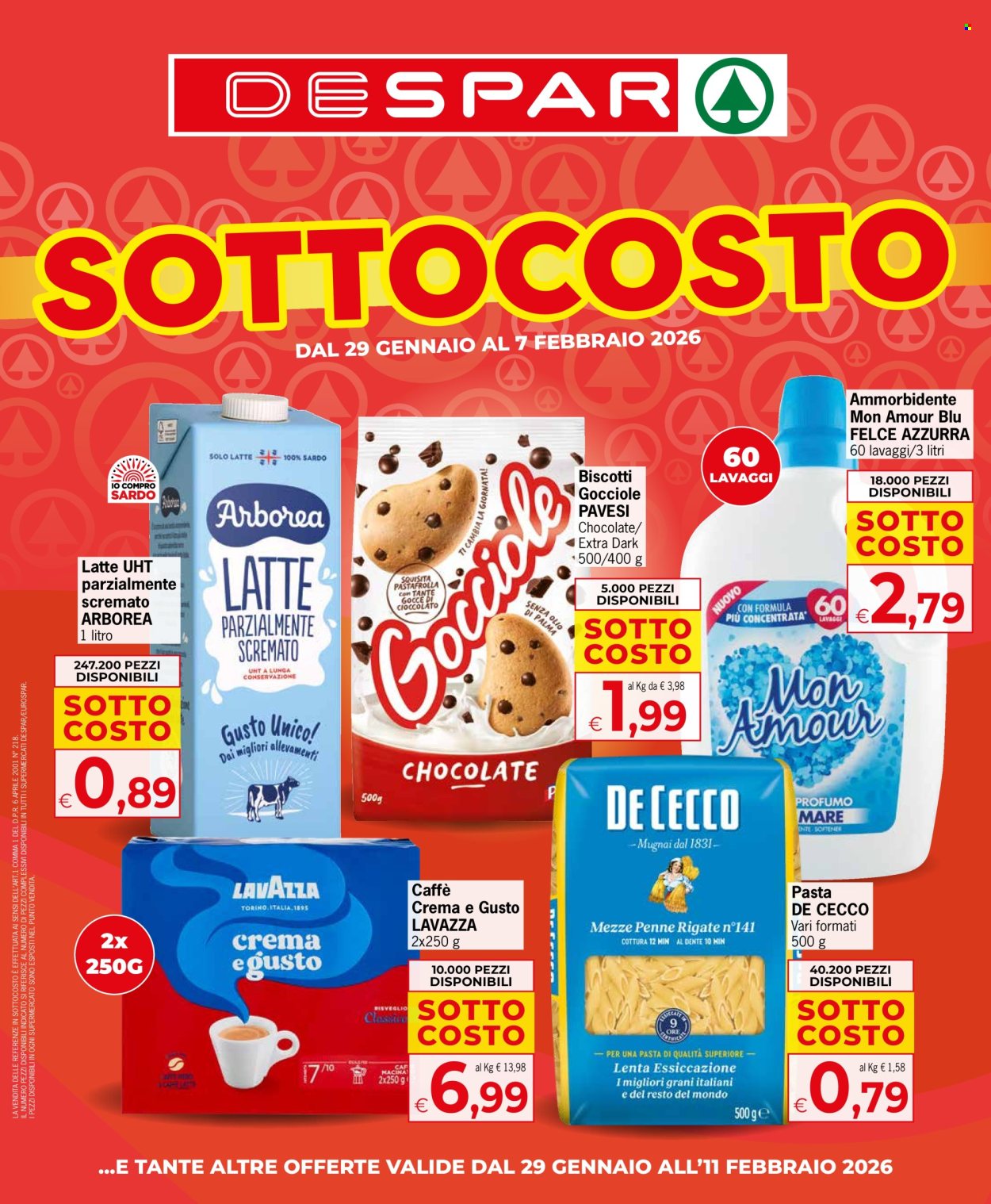 Volantino Despar - 29/1/2026 - 11/2/2026. Pagina 1
