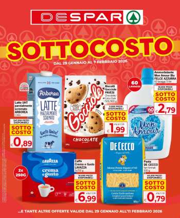 Volantino Despar - 29/1/2026 - 11/2/2026.