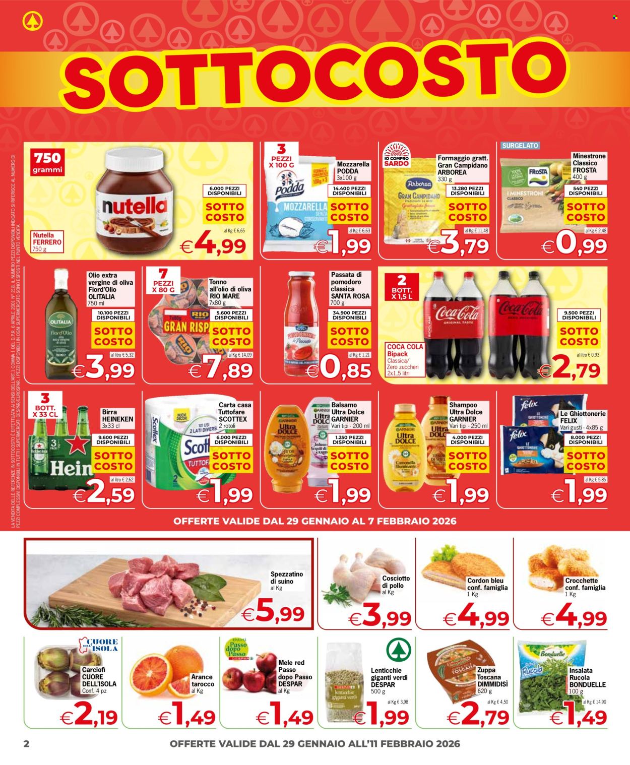 Volantino Despar - 29/1/2026 - 11/2/2026. Pagina 2