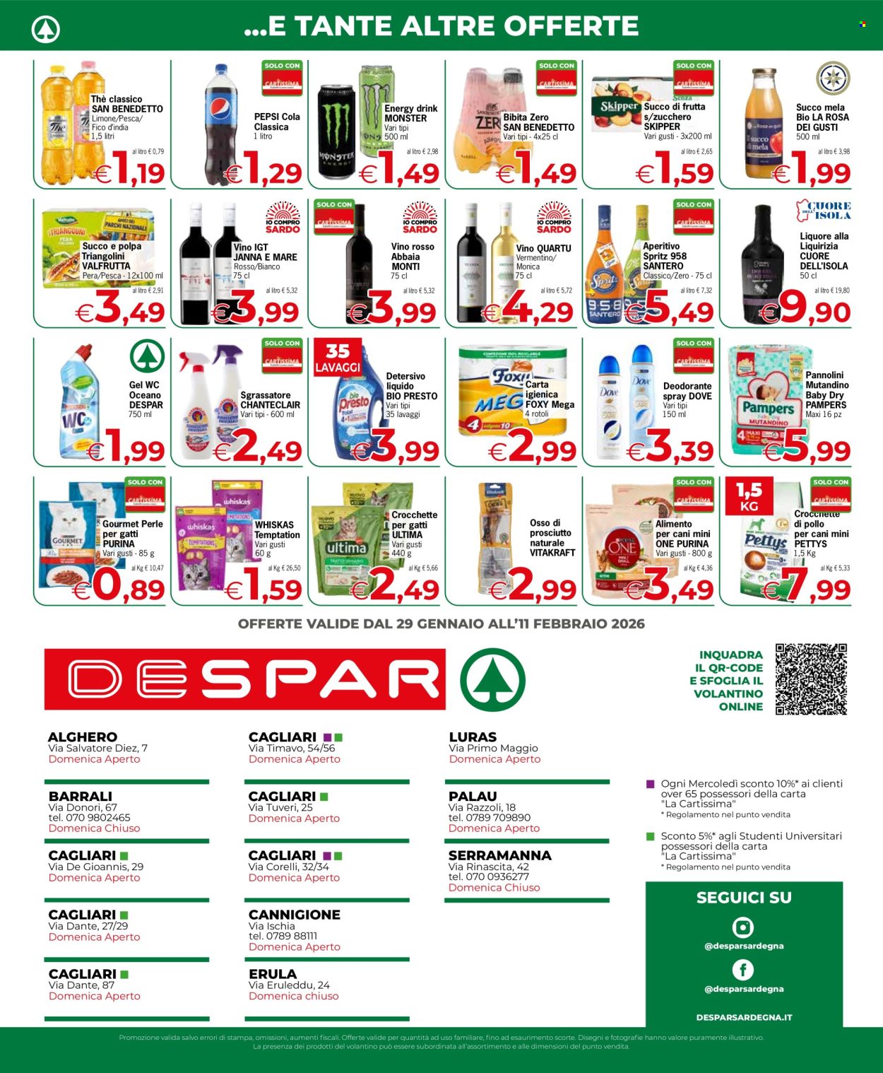 Volantino Despar - 29/1/2026 - 11/2/2026. Pagina 4