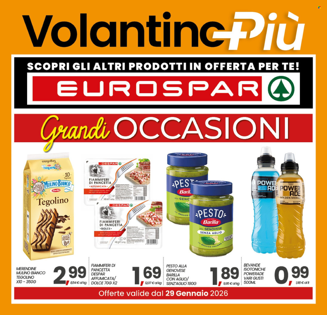 Volantino Eurospar - 29/1/2026 - 7/2/2026. Pagina 16