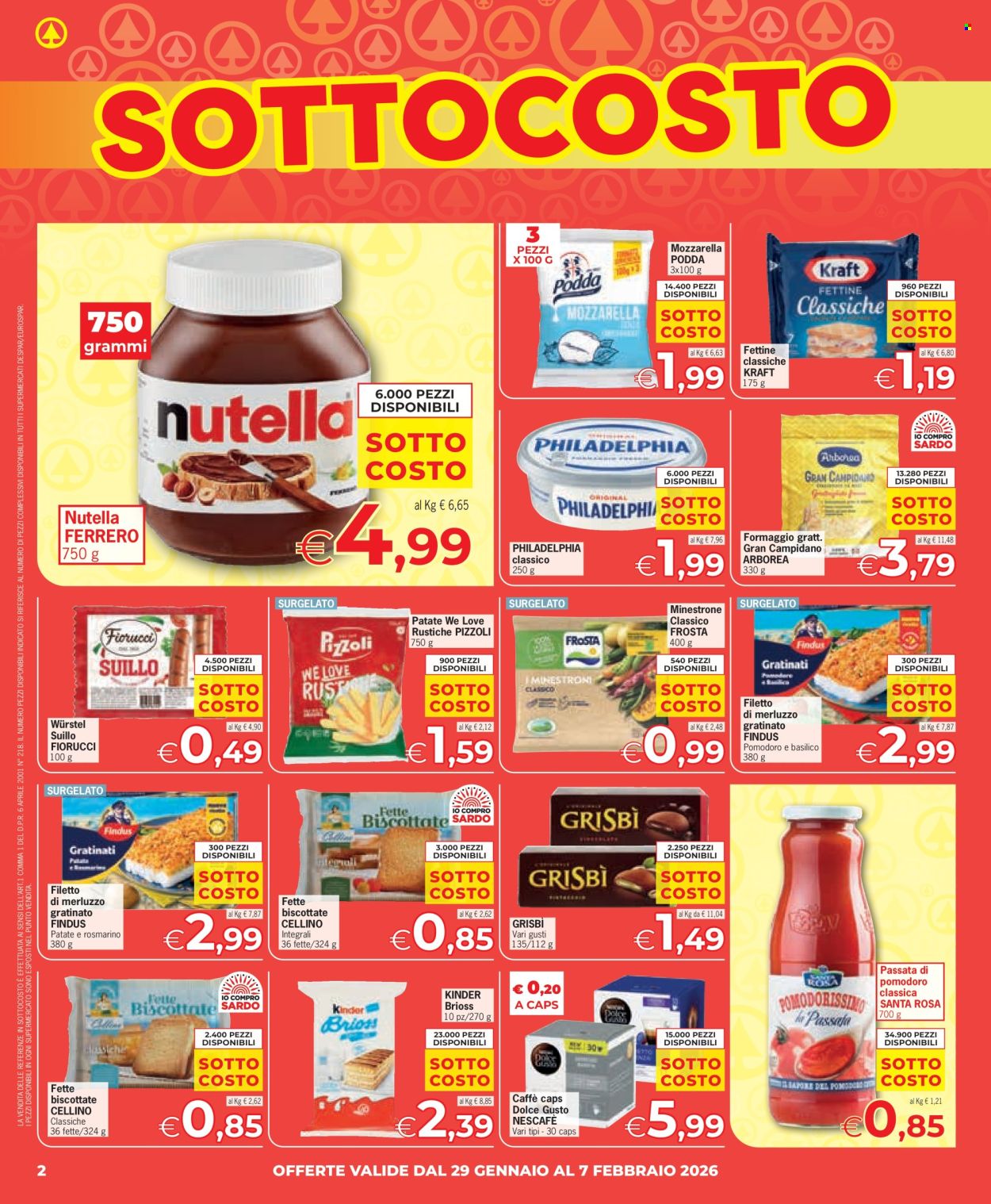 Volantino Eurospar - 29/1/2026 - 11/2/2026. Pagina 2