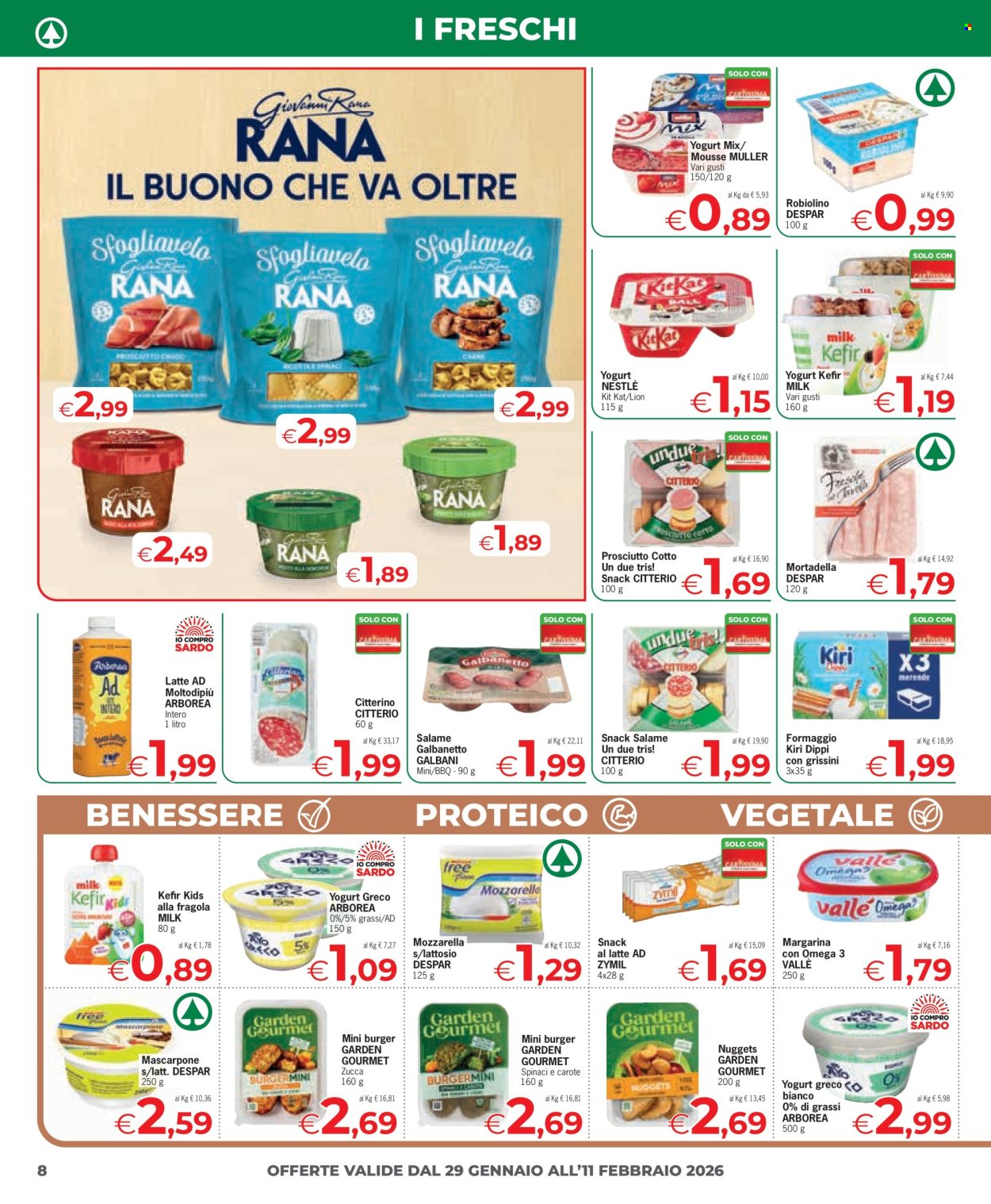 Volantino Eurospar - 29/1/2026 - 11/2/2026. Pagina 8
