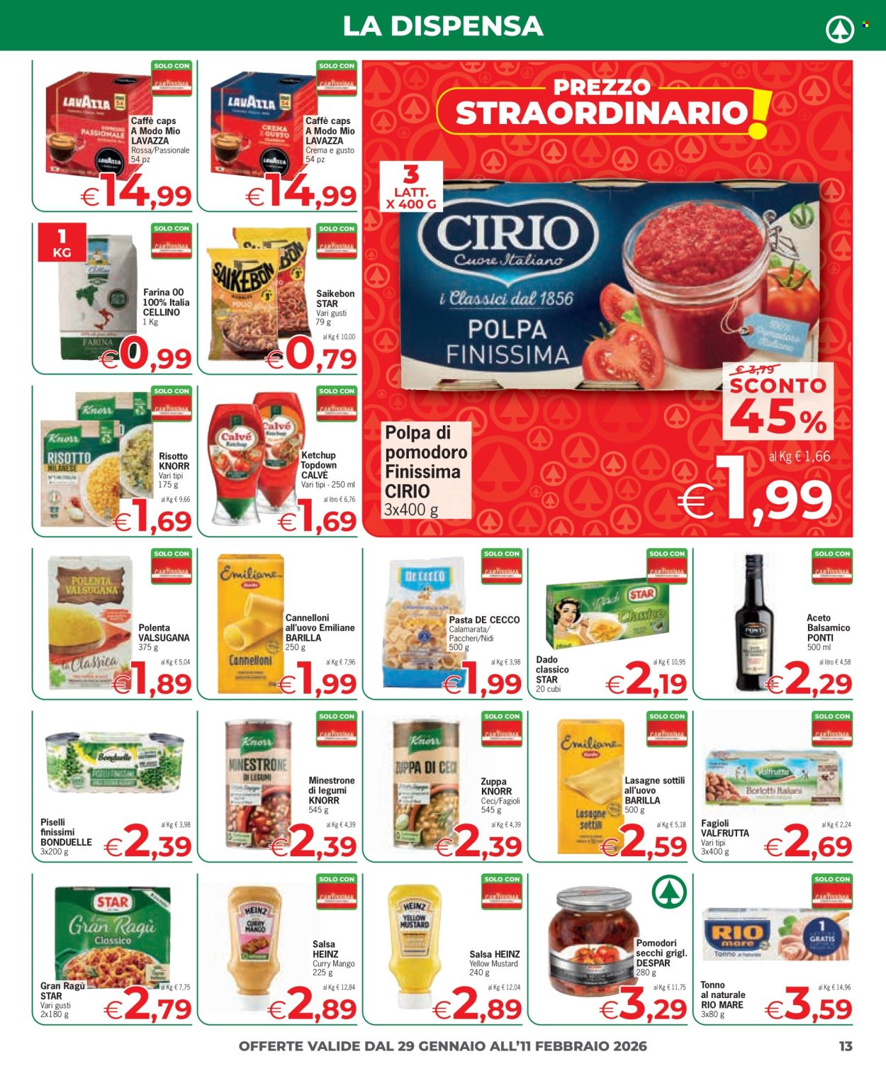 Volantino Eurospar - 29/1/2026 - 11/2/2026. Pagina 13
