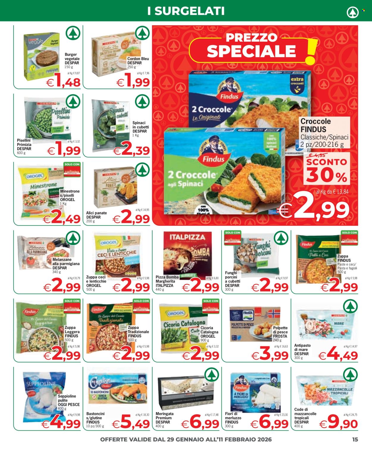 Volantino Eurospar - 29/1/2026 - 11/2/2026. Pagina 15