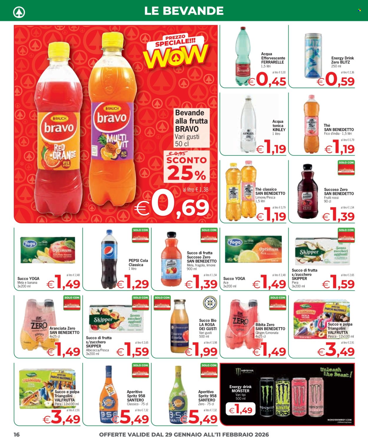 Volantino Eurospar - 29/1/2026 - 11/2/2026. Pagina 16