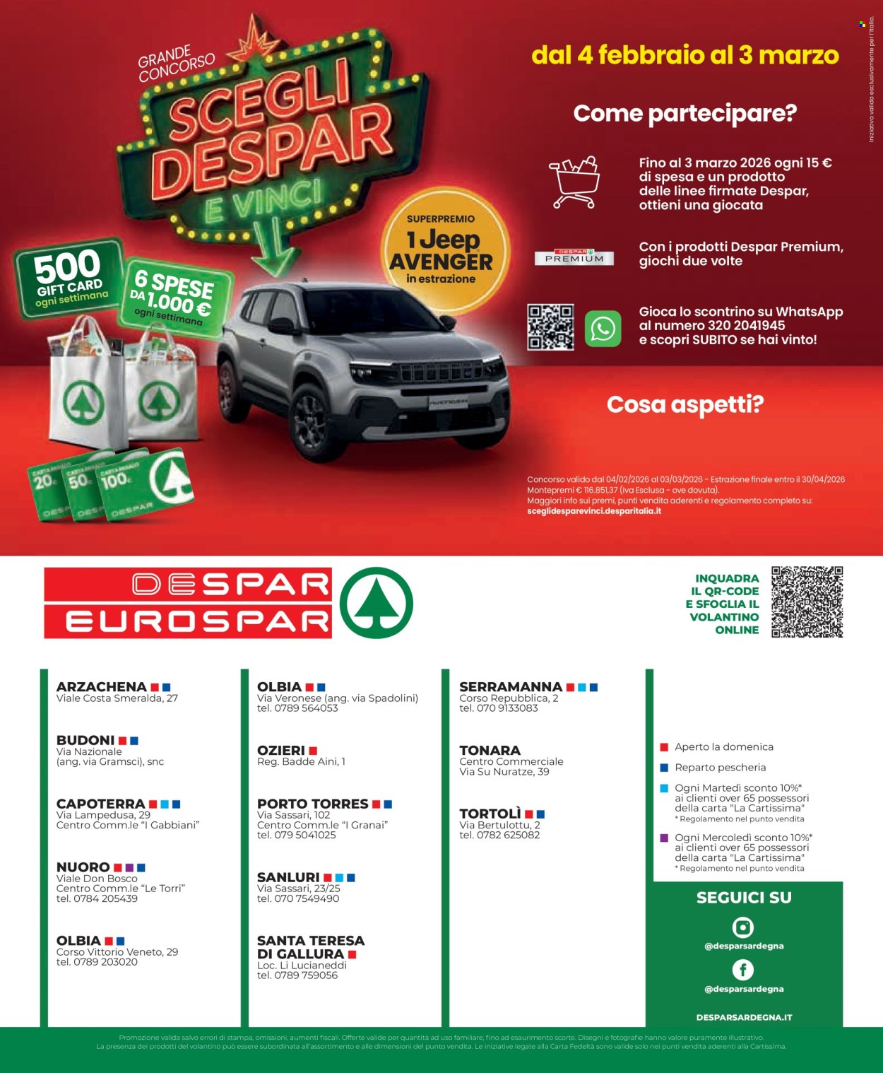 Volantino Eurospar - 29/1/2026 - 11/2/2026. Pagina 20