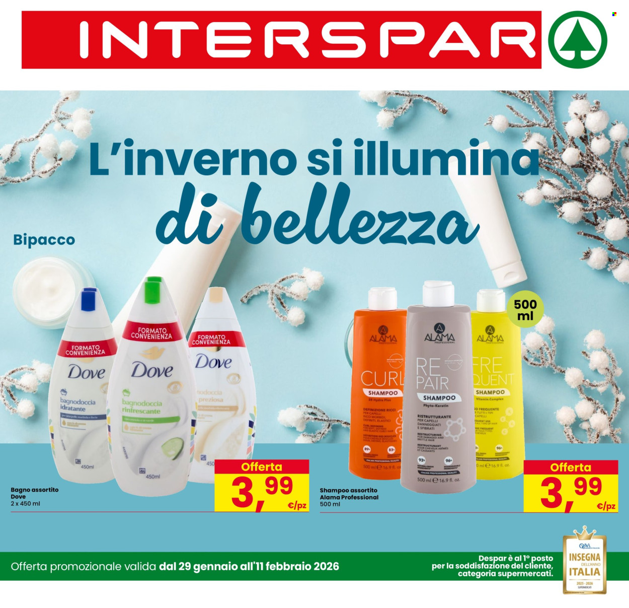 Volantino Interspar - 29/1/2026 - 11/2/2026. Pagina 1