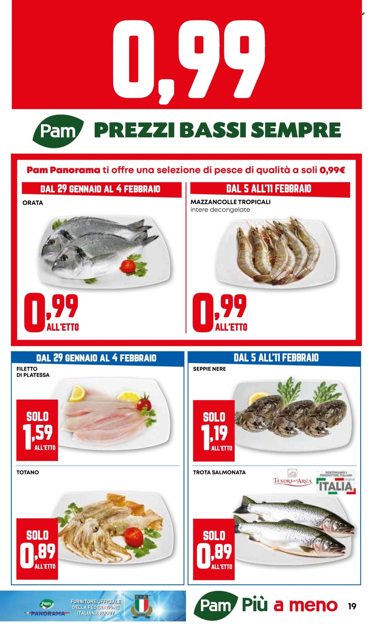Volantino Pam Panorama - 29/1/2026 - 11/2/2026. Pagina 19