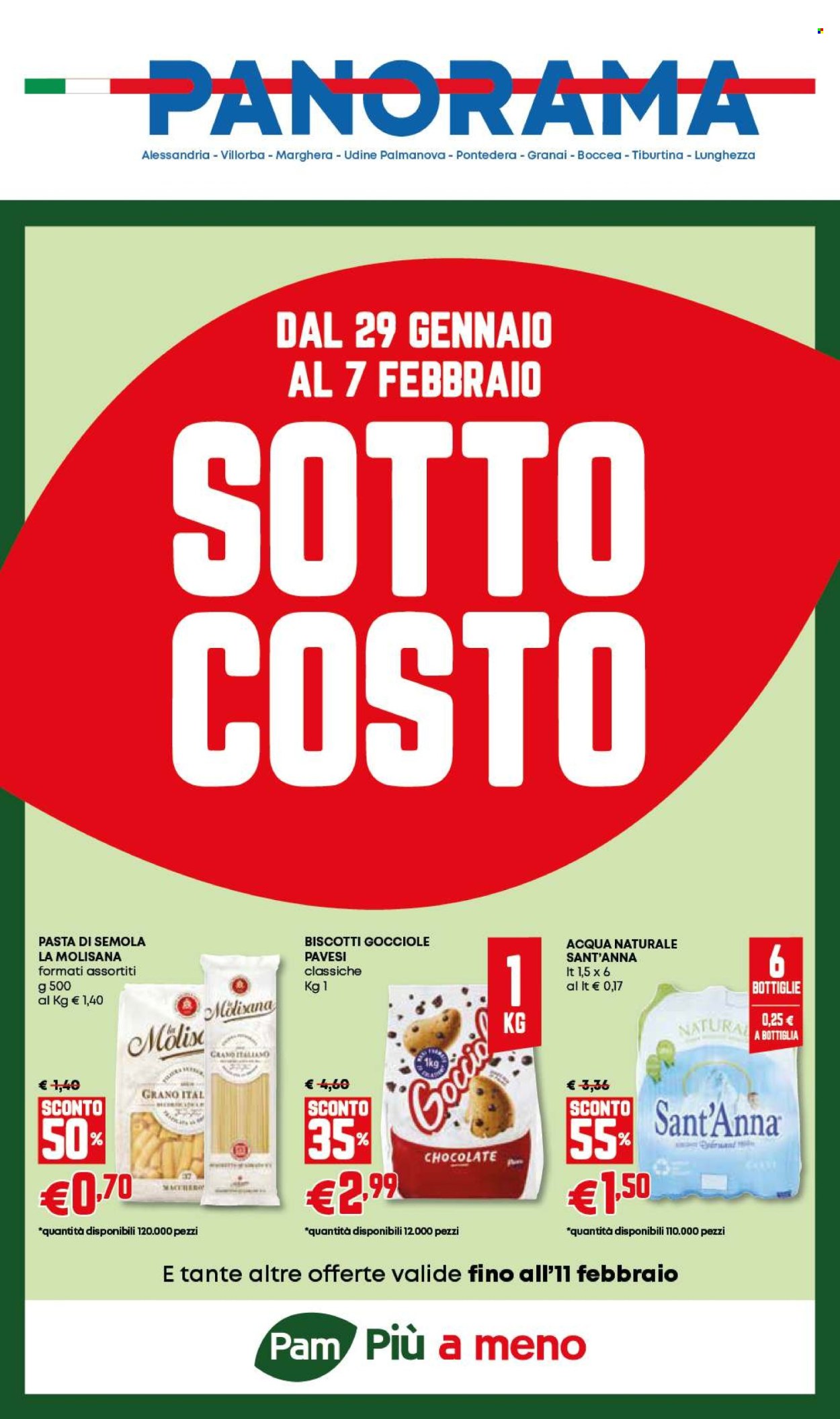 Volantino Panorama - 29/1/2026 - 11/2/2026. Pagina 1