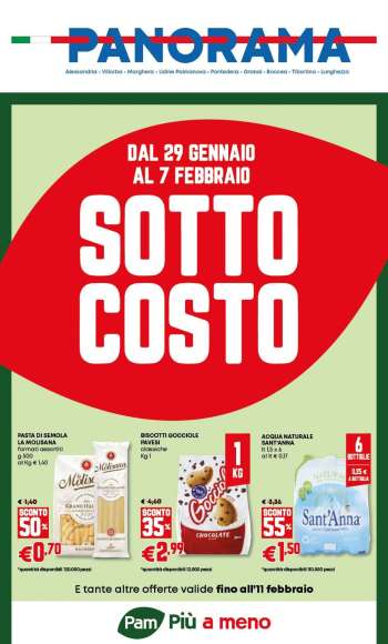 Volantino Panorama - 29/1/2026 - 11/2/2026.