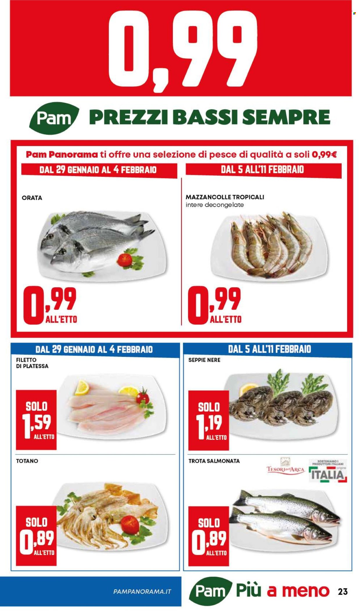 Volantino Panorama - 29/1/2026 - 11/2/2026. Pagina 23