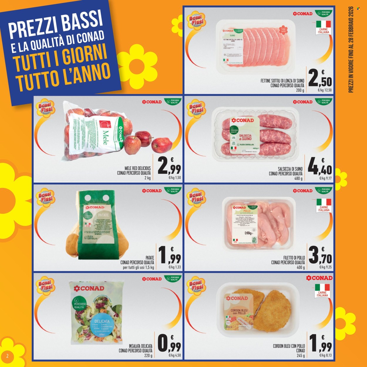Volantino Spesa Facile Conad - 1/2/2026 - 28/2/2026. Pagina 2