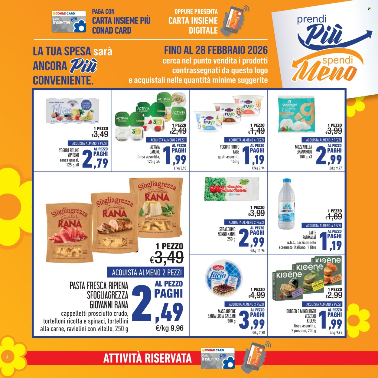 Volantino Spesa Facile Conad - 1/2/2026 - 28/2/2026. Pagina 4