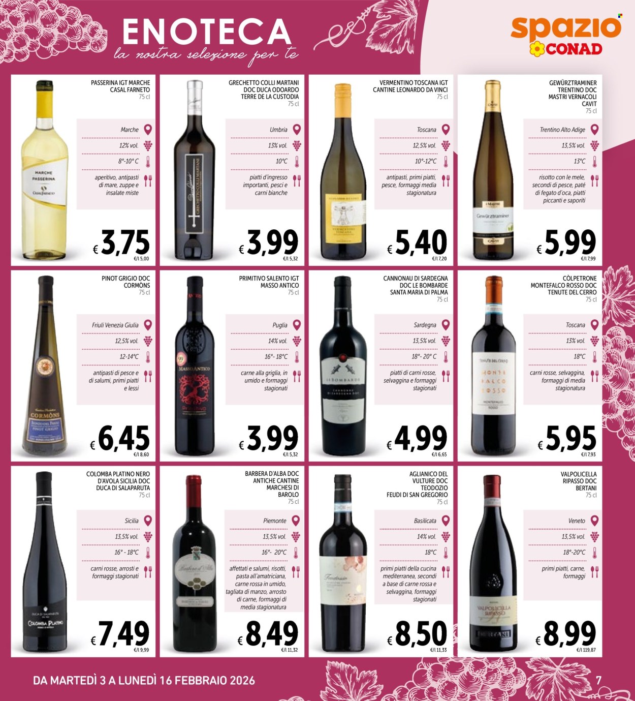 Volantino Spazio Conad - 3/2/2026 - 16/2/2026. Pagina 7