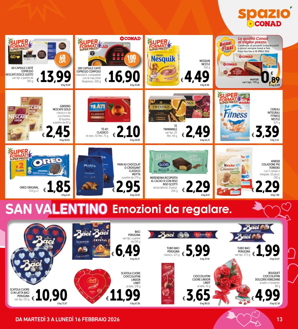 Volantino Spazio Conad - 3/2/2026 - 16/2/2026. Pagina 13