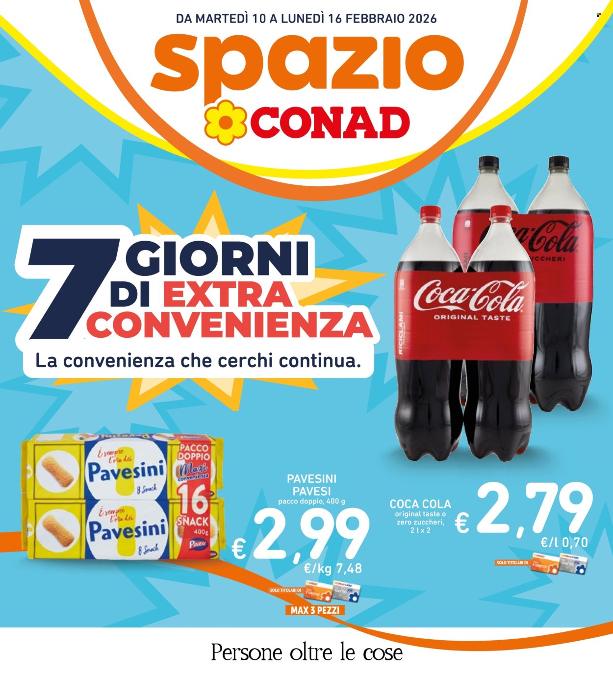 Volantino Spazio Conad - 10/2/2026 - 16/2/2026. Pagina 1