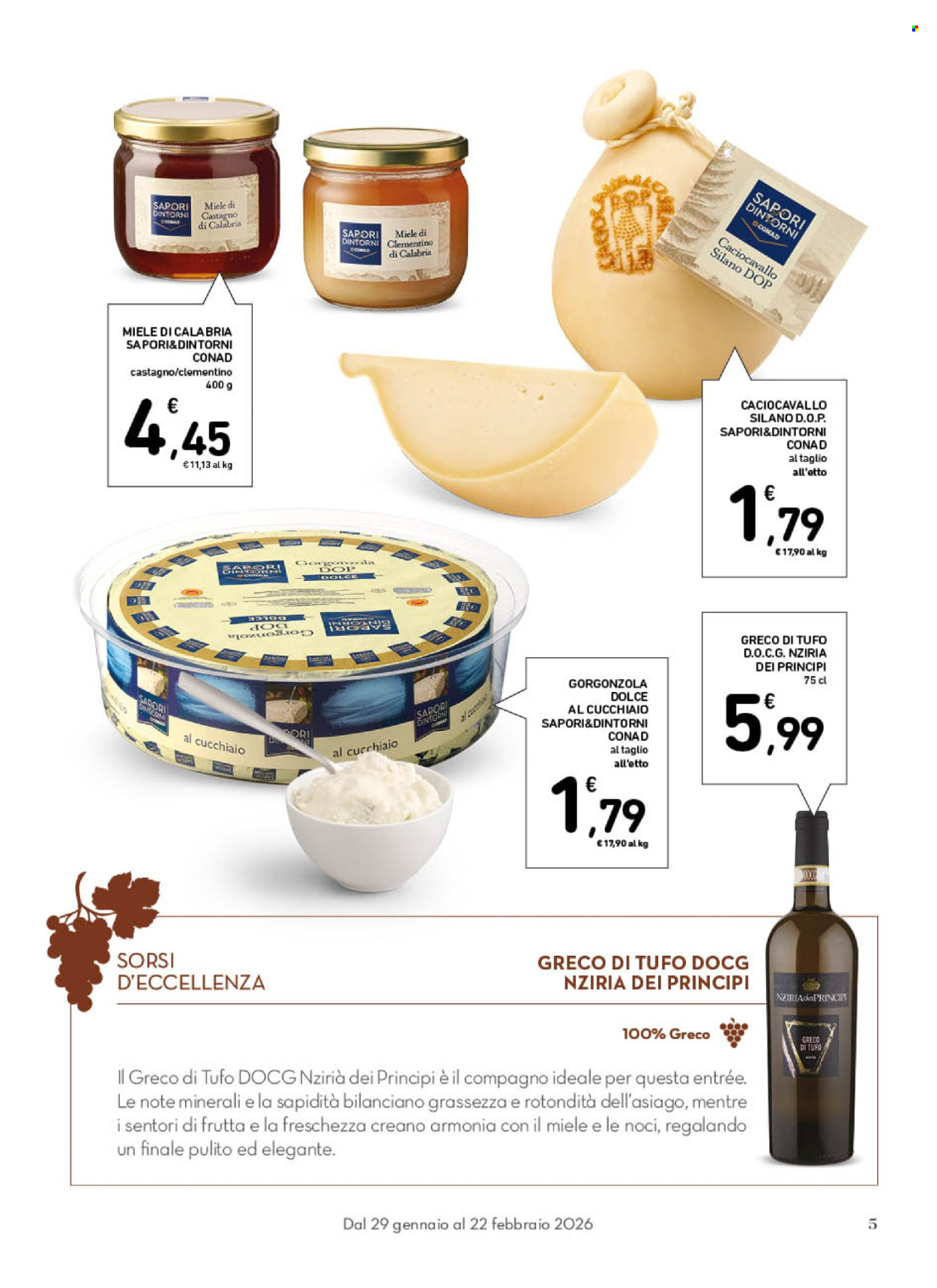 Volantino Conad - 29/1/2026 - 22/2/2026. Pagina 5