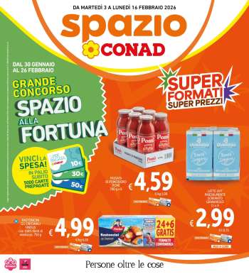 Volantino Spazio Conad - 3/2/2026 - 16/2/2026.