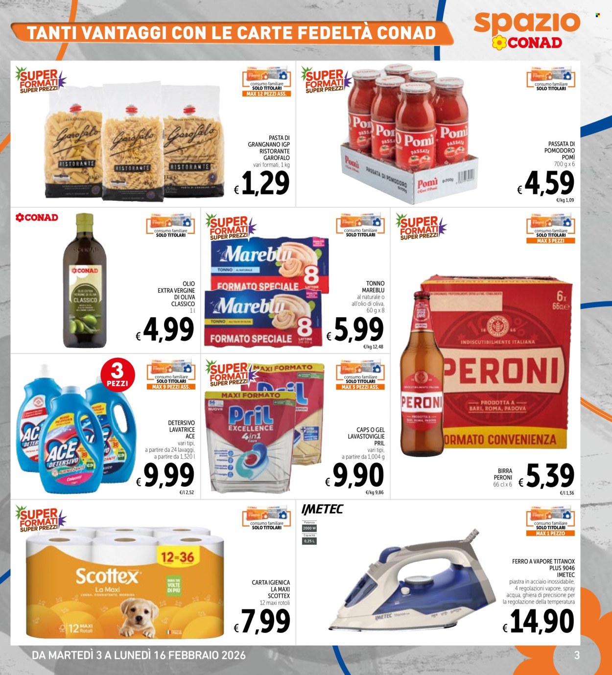 Volantino Spazio Conad - 3/2/2026 - 16/2/2026. Pagina 3