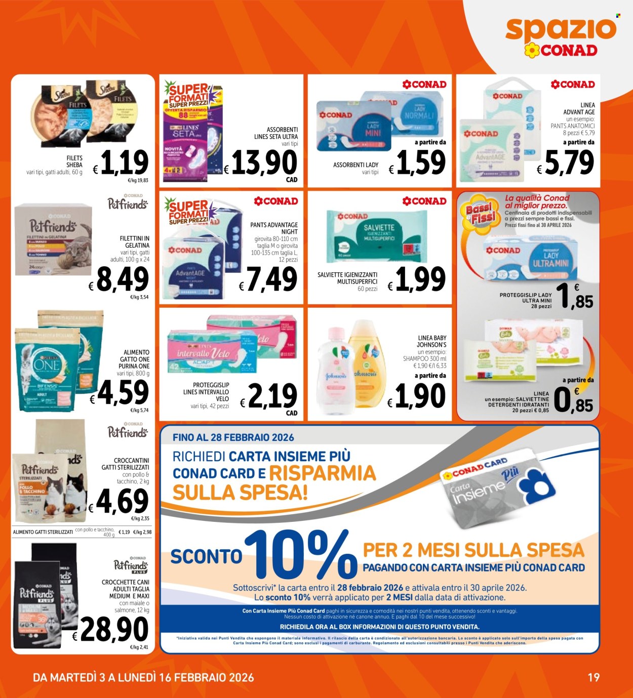 Volantino Spazio Conad - 3/2/2026 - 16/2/2026. Pagina 19