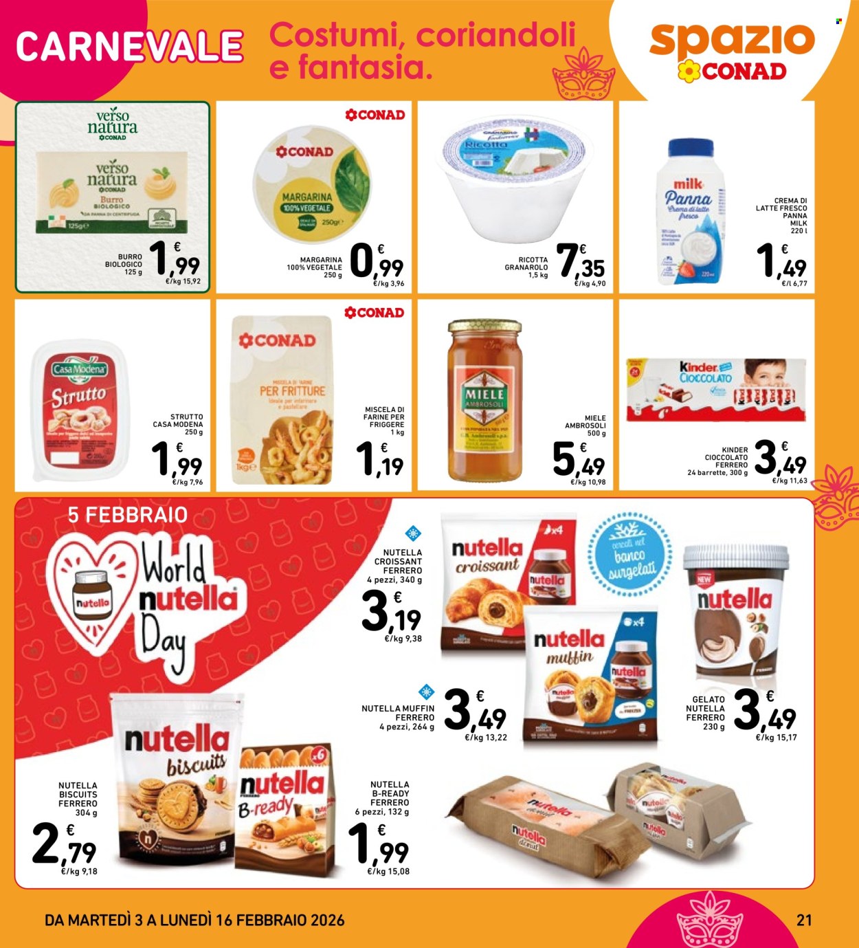 Volantino Spazio Conad - 3/2/2026 - 16/2/2026. Pagina 21