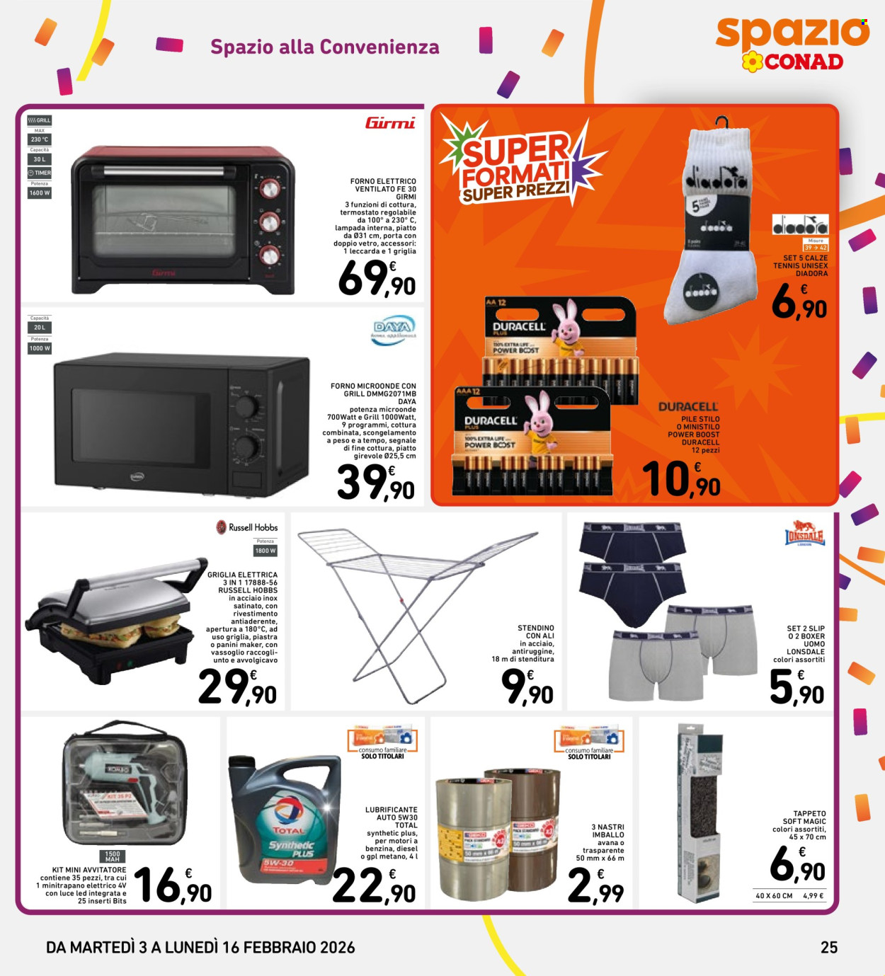 Volantino Spazio Conad - 3/2/2026 - 16/2/2026. Pagina 25
